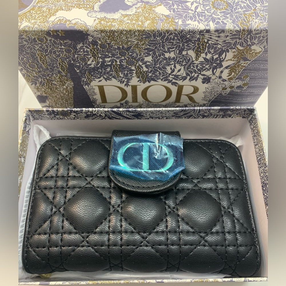 Black Quilted Wallet